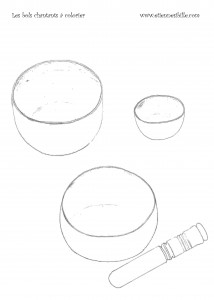 coloriage instrument bols chantants Etienne SIBILLE