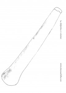 coloriage instrument didjeridou Etienne SIBILLE